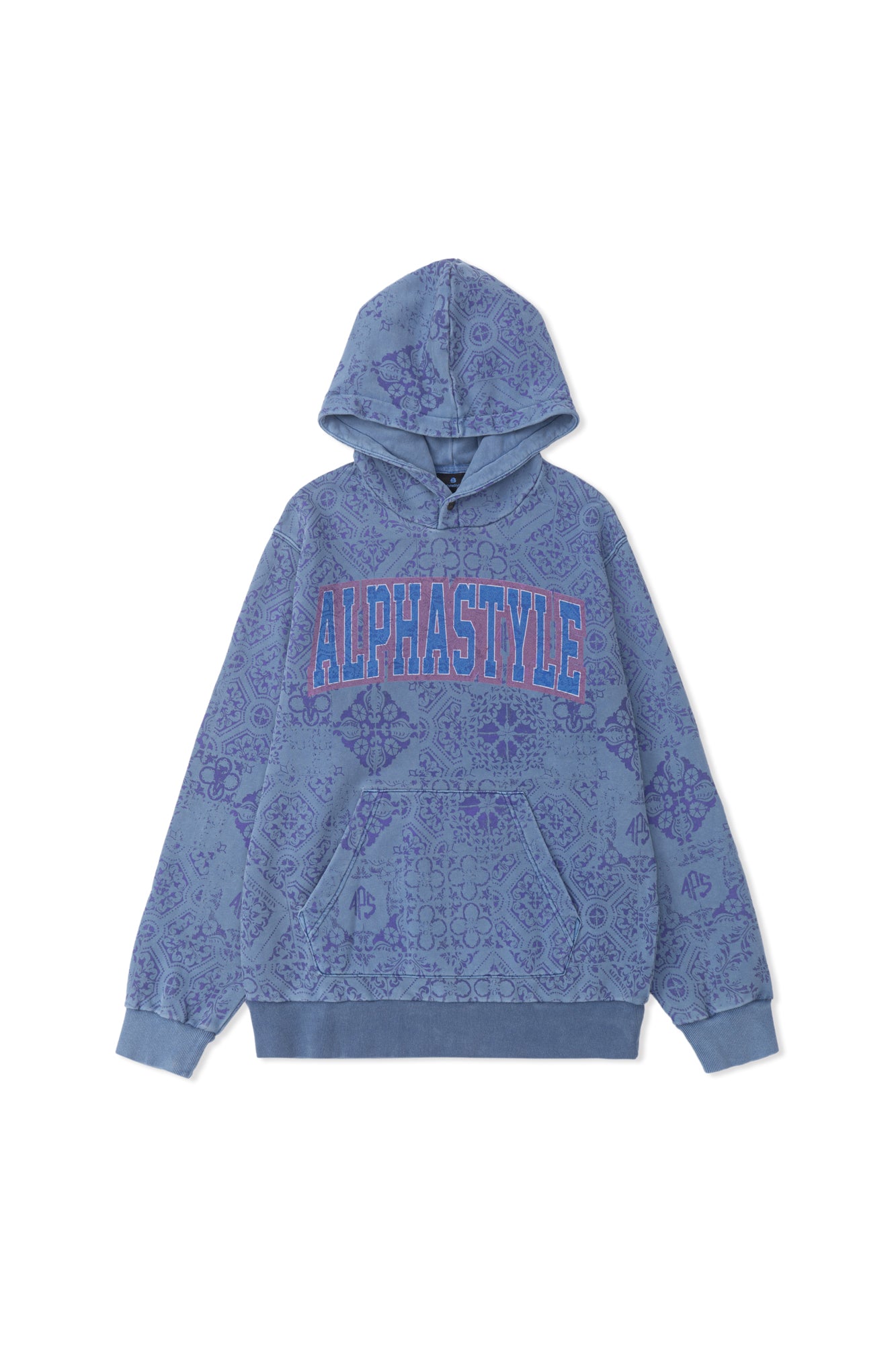 Kankakee Printed Hoodie - AlphaStyle