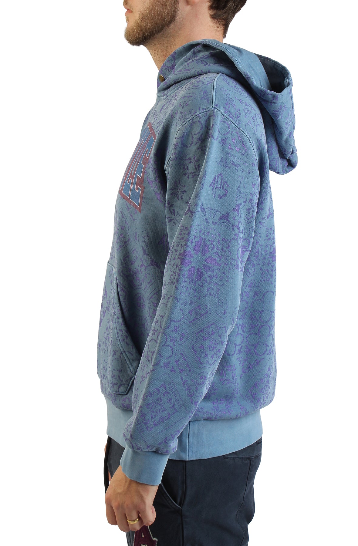 Kankakee Printed Hoodie - AlphaStyle