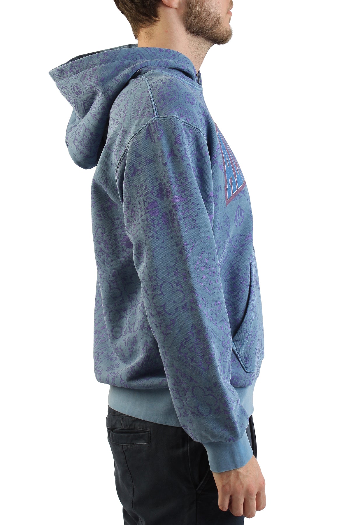 Kankakee Printed Hoodie - AlphaStyle