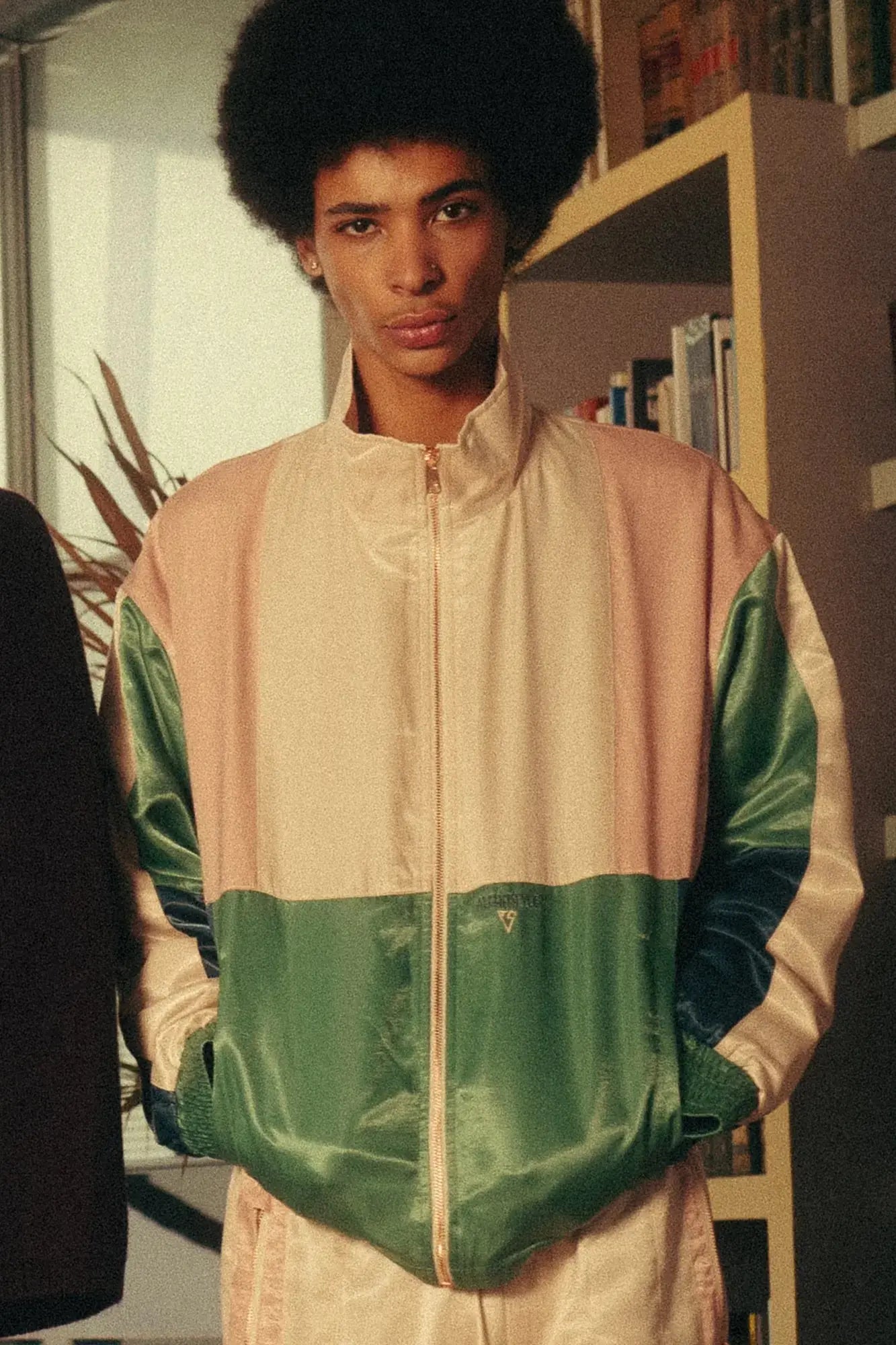 Mancos Satin Track Jacket - AlphaStyle