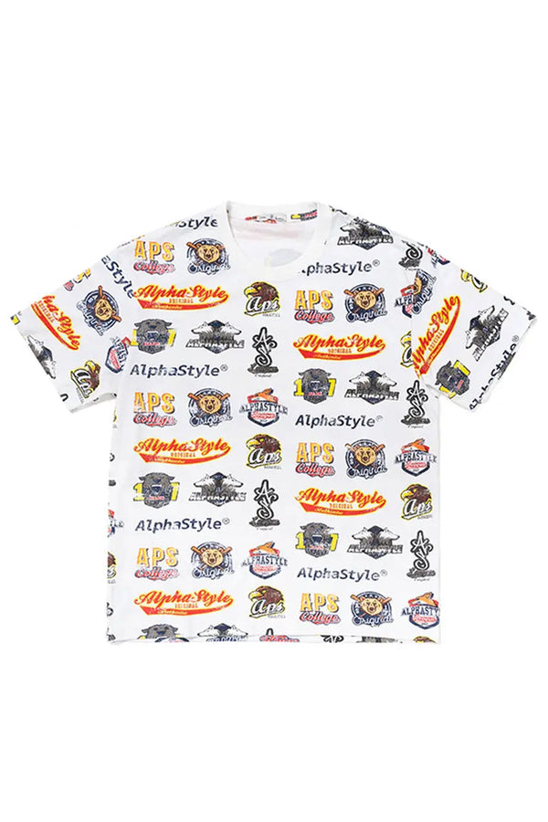 Mesa Allover Print Tee AlphaStyle