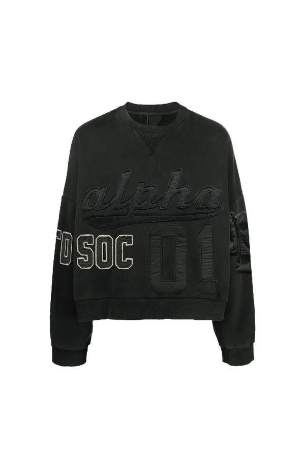 Mindy Wide Fit Sweatshirt AlphaStyle