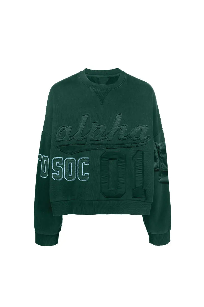 Mindy Wide Fit Sweatshirt AlphaStyle
