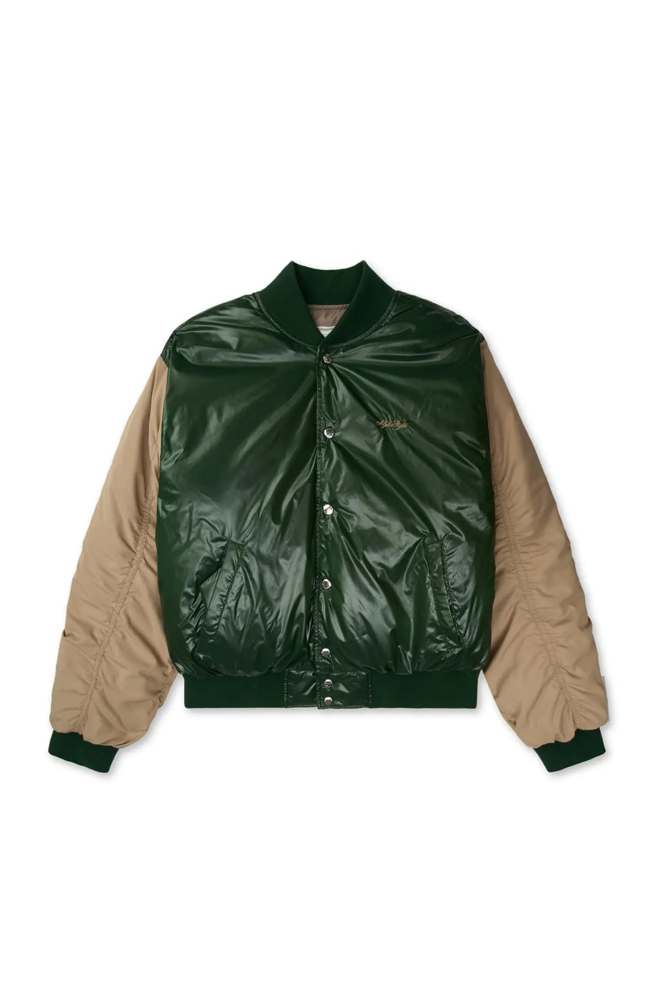 Nuka Reversible Varsity Down Jacket AlphaStyle