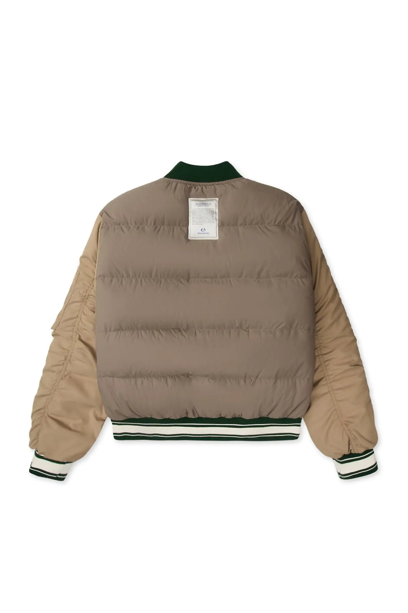 Nuka Reversible Varsity Down Jacket AlphaStyle