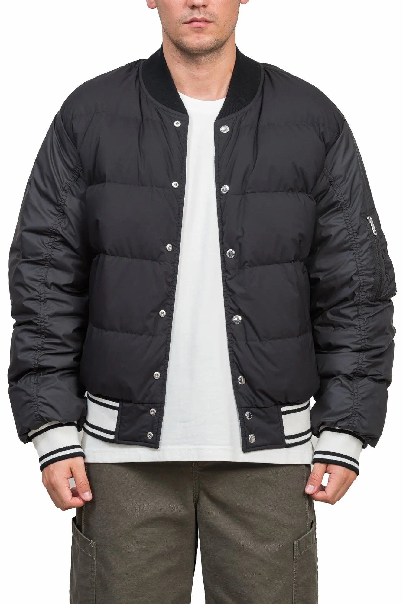 Nuka Reversible Varsity Down Jacket AlphaStyle