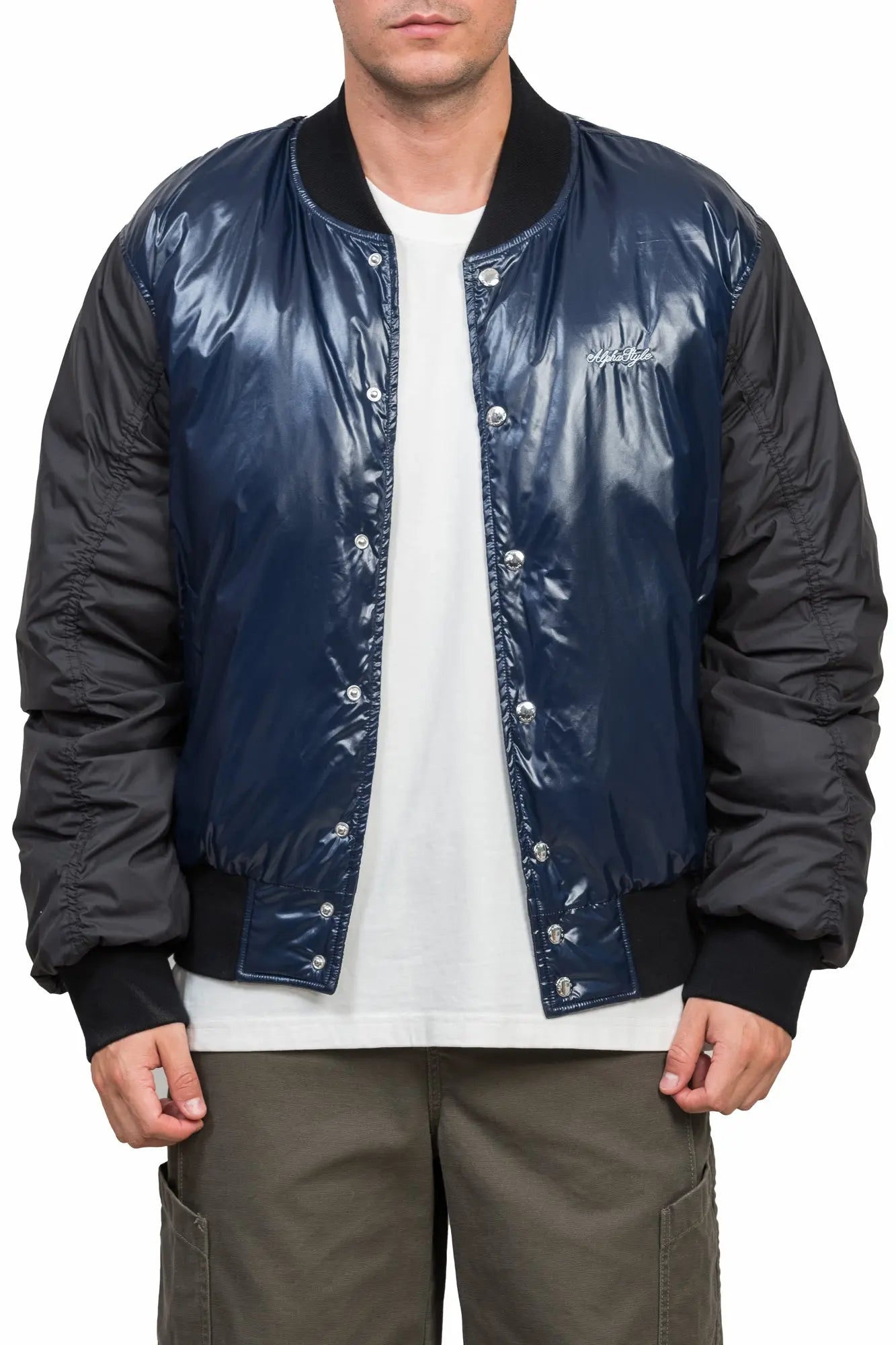 Nuka Reversible Varsity Down Jacket AlphaStyle