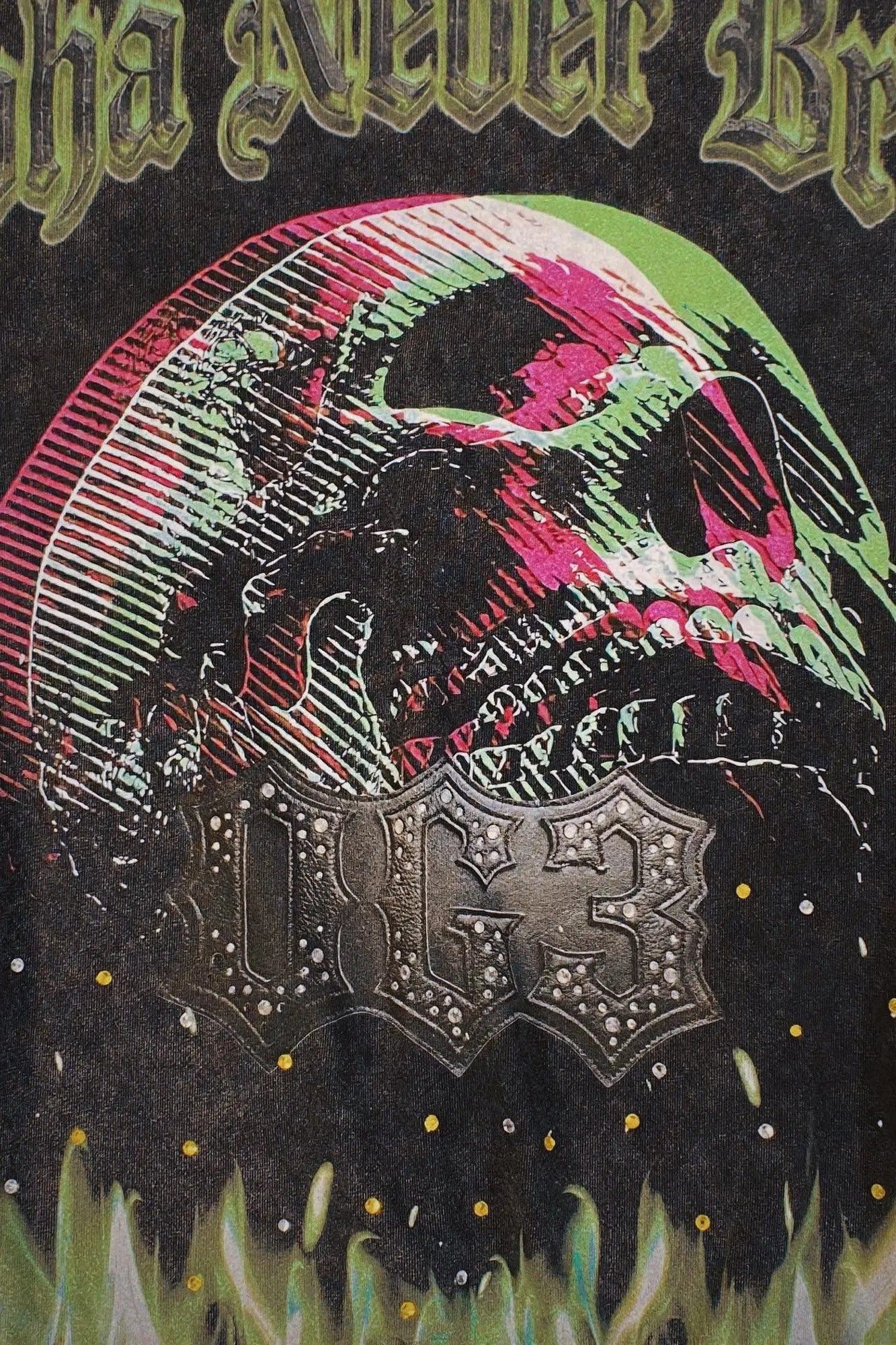 OG3Three Skull & Fire Tee AlphaStyle