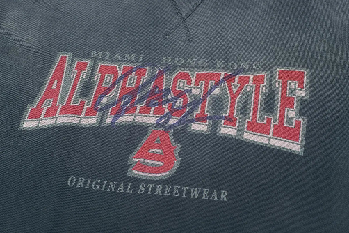 Plumas Washed Crewneck AlphaStyle