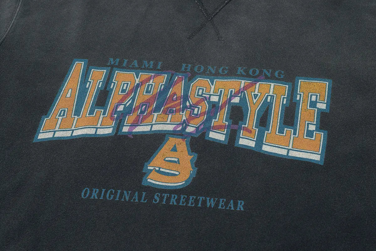 Plumas Washed Crewneck AlphaStyle