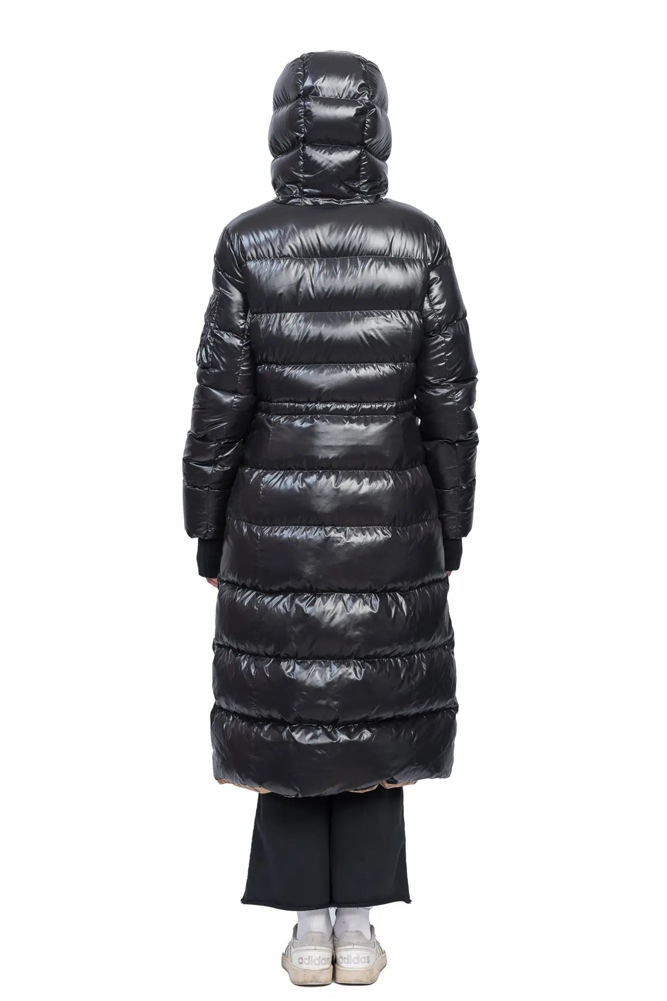 River Reversible Hooded Long Down Jacket [Women's] AlphaStyle