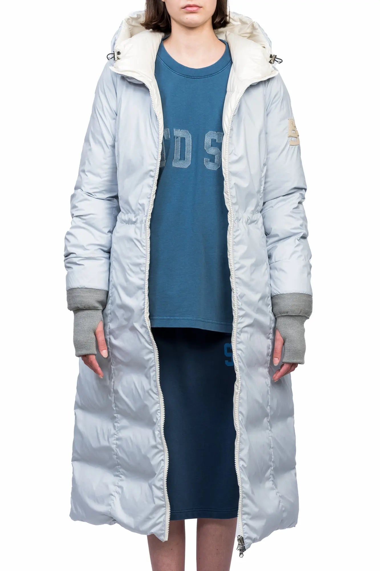 River Reversible Hooded Long Down Jacket [Women's] AlphaStyle