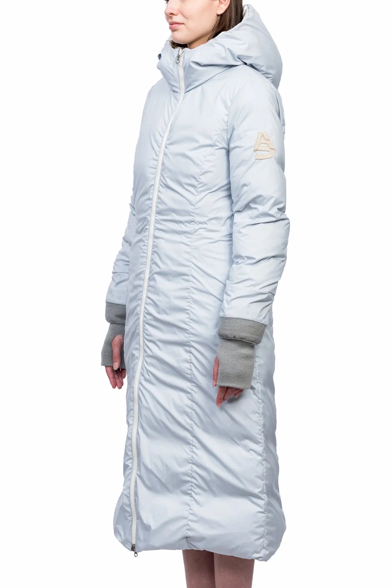 River Reversible Hooded Long Down Jacket [Women's] AlphaStyle