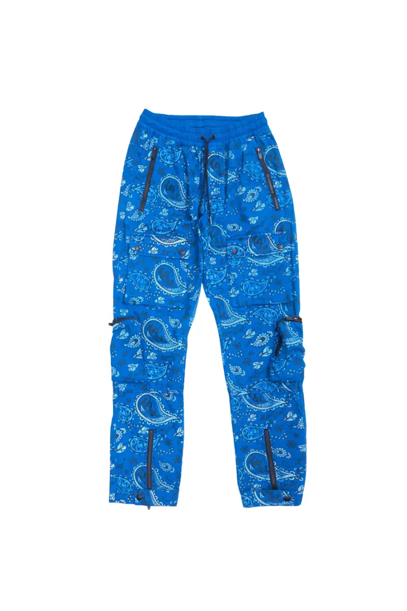 Sam Printed Cargo Zip Joggers AlphaStyle