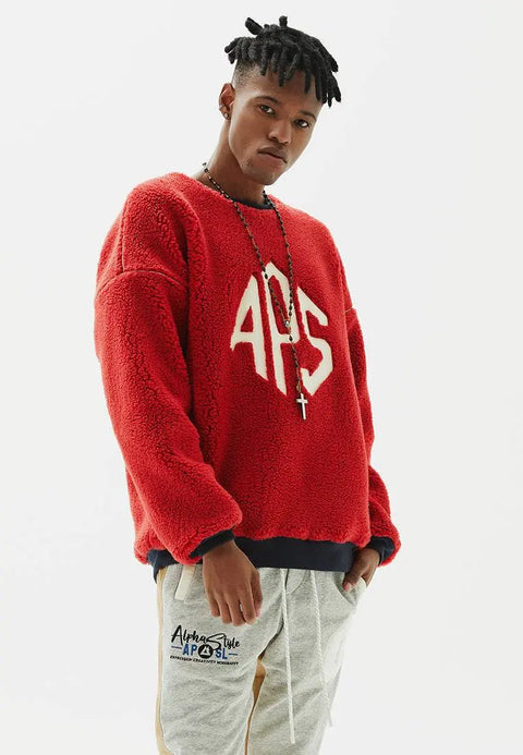 Takahe Vegan Fur Sweatshirt - AlphaStyle