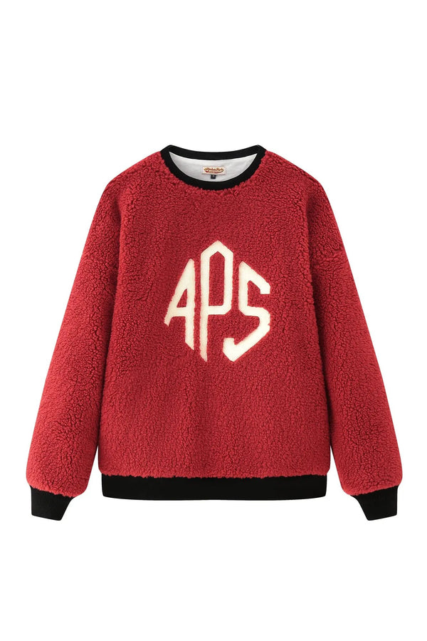 Takahe Vegan Sherpa Crewneck Top Alphastyle