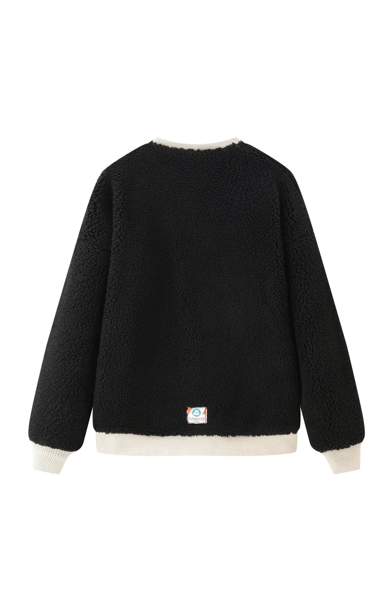 Takahe Vegan Sherpa Crewneck Top Alphastyle