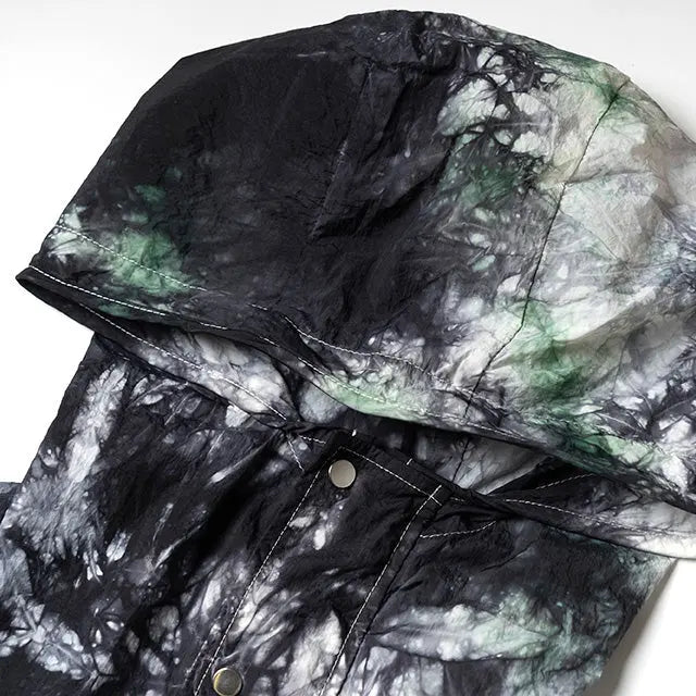 Thorp Tie dye Super Lightweight Anorak Jacket AlphaStyle