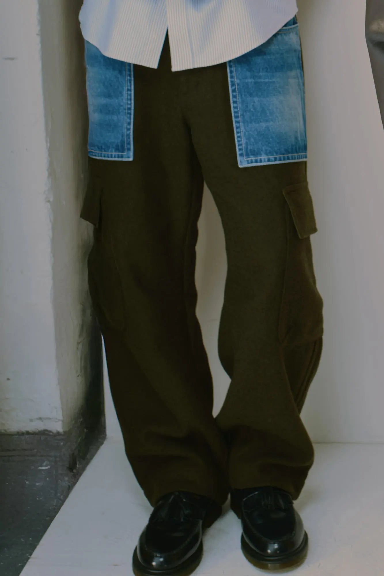 Tiffin Wool Tailored Pants AlphaStyle