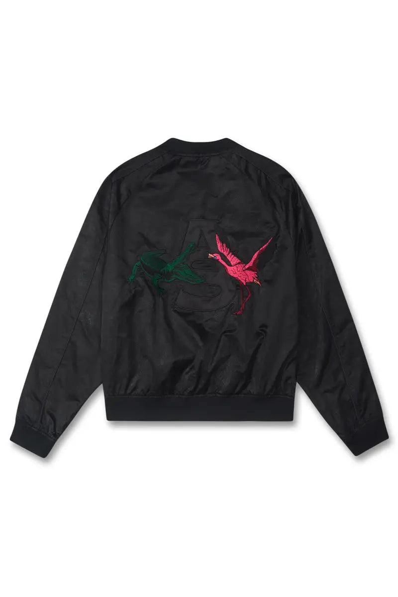 Vigo Cropped Bomber Jacket AlphaStyle
