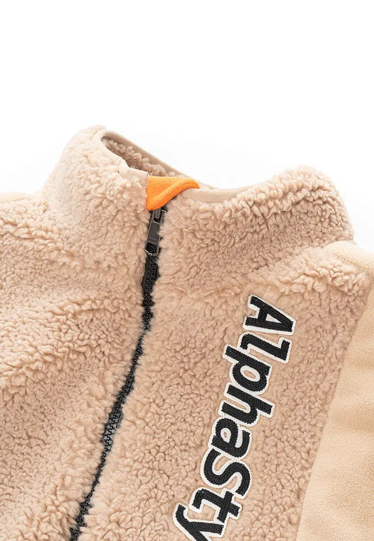 Wilma Vegan Sherpa Zip Jacket Alphastyle