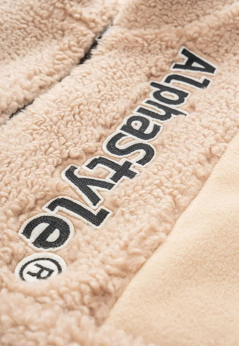 Wilma Vegan Sherpa Zip Jacket Alphastyle