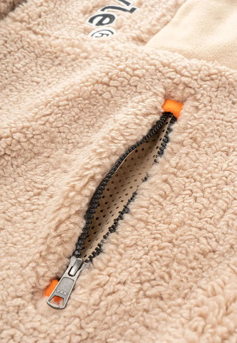 Wilma Vegan Sherpa Zip Jacket Alphastyle