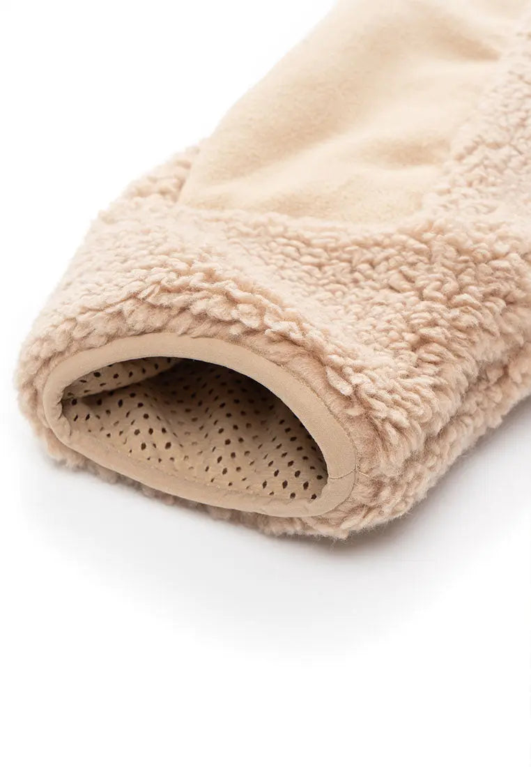 Wilma Vegan Sherpa Zip Jacket Alphastyle