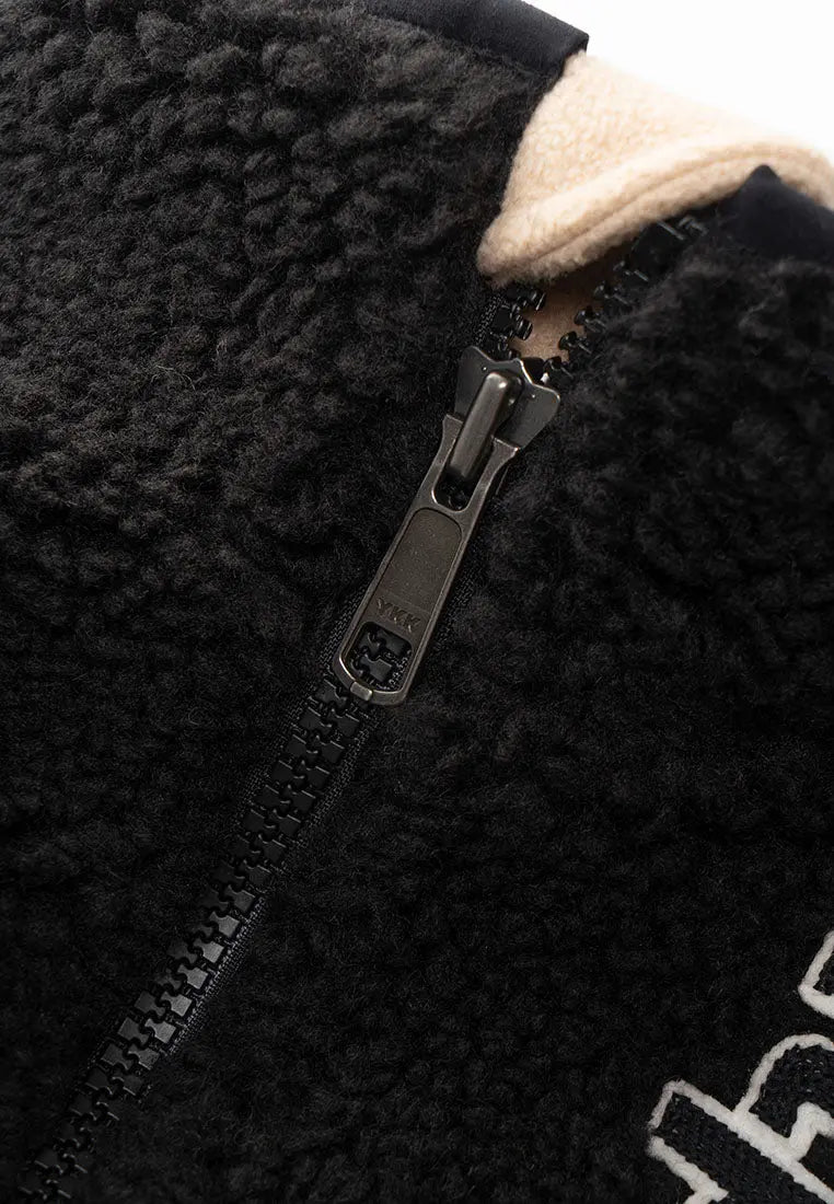 Wilma Vegan Sherpa Zip Jacket Alphastyle