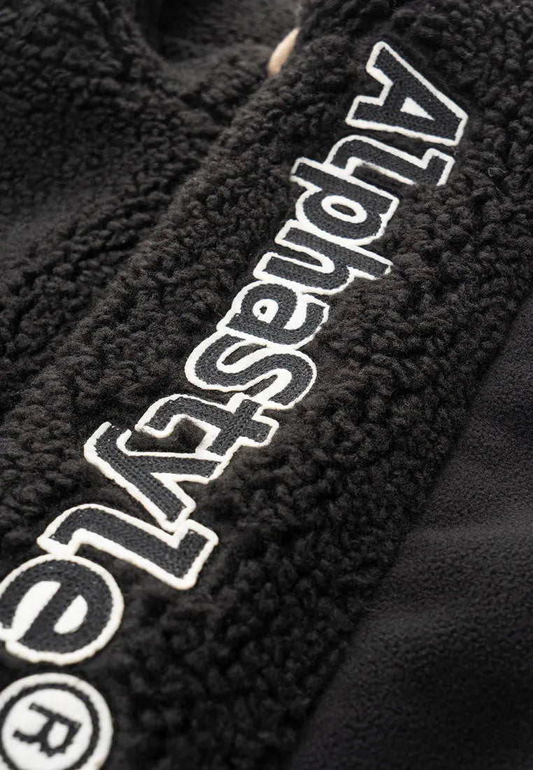 Wilma Vegan Sherpa Zip Jacket Alphastyle