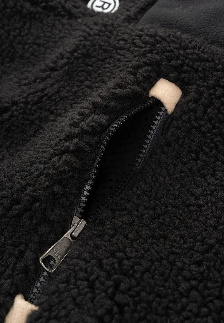 Wilma Vegan Sherpa Zip Jacket Alphastyle