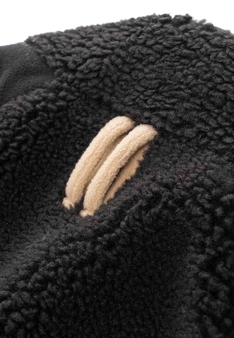 Wilma Vegan Sherpa Zip Jacket Alphastyle