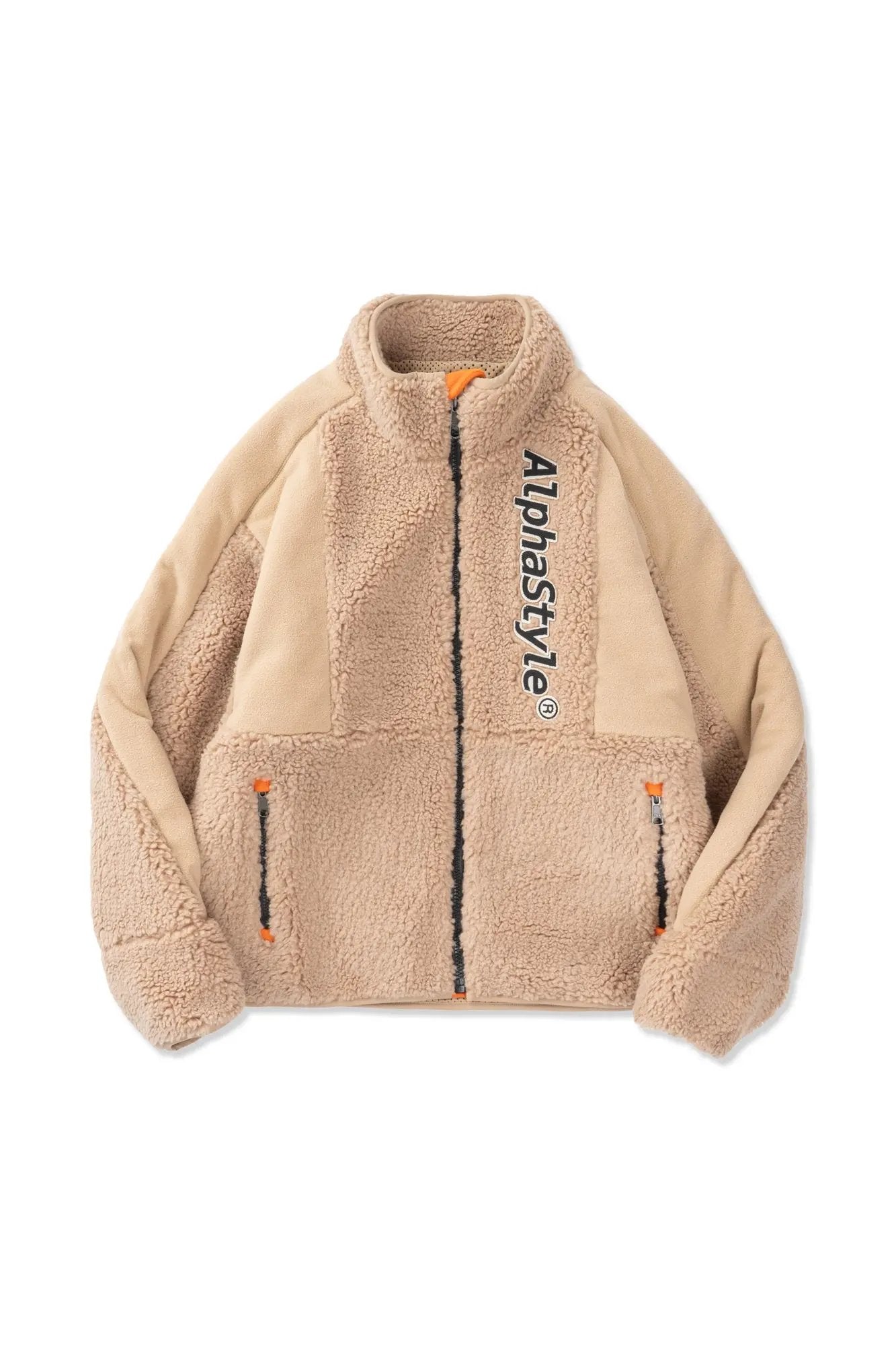 Wilma Vegan Sherpa Zip Jacket Alphastyle