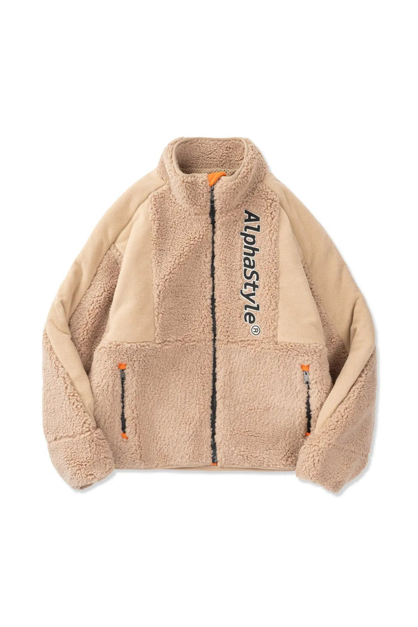 Wilma Vegan Sherpa Zip Jacket Alphastyle