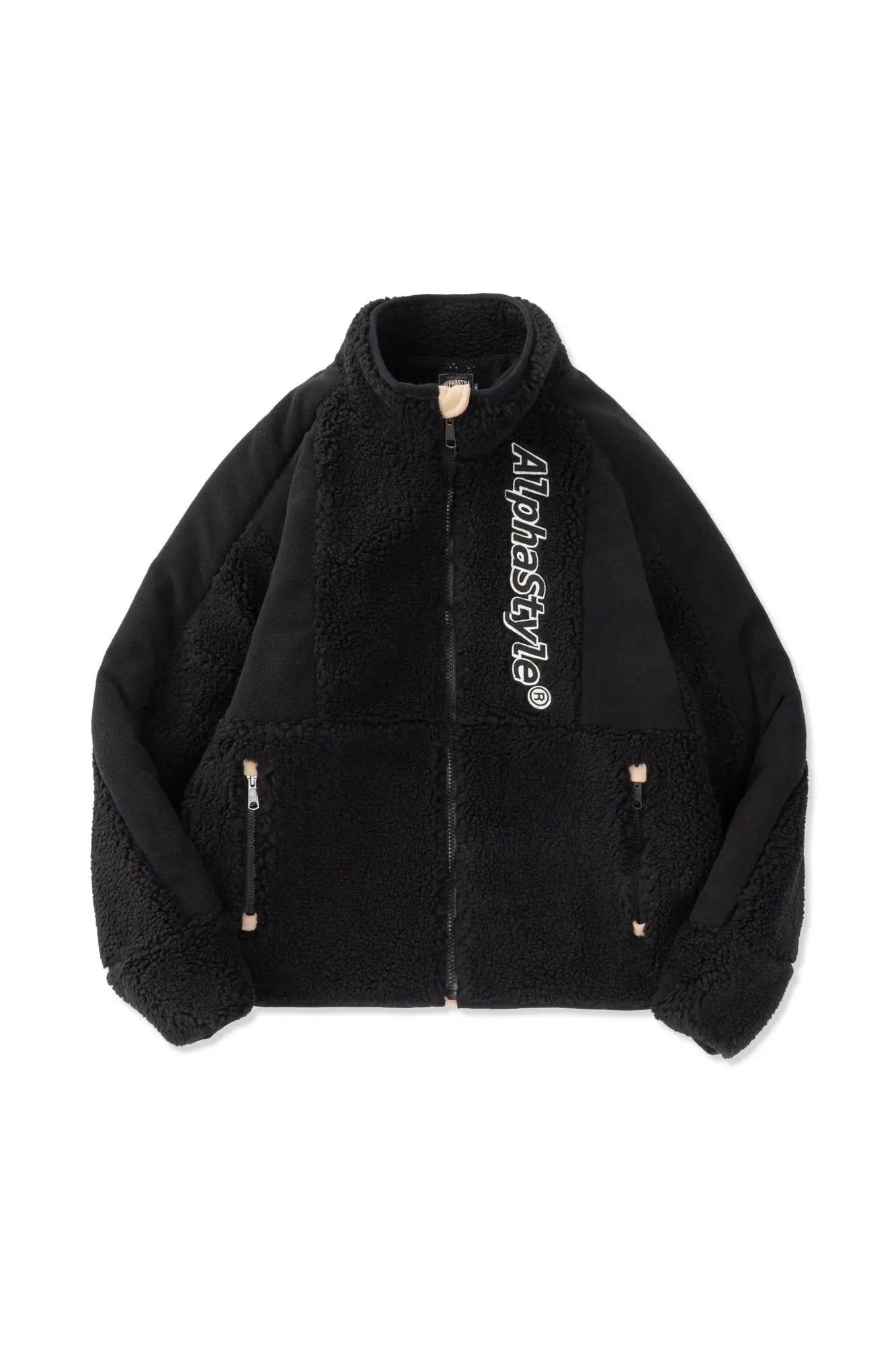 Wilma Vegan Sherpa Zip Jacket Alphastyle