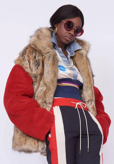 Acrux Vegan Fur Down Puffer - AlphaStyle