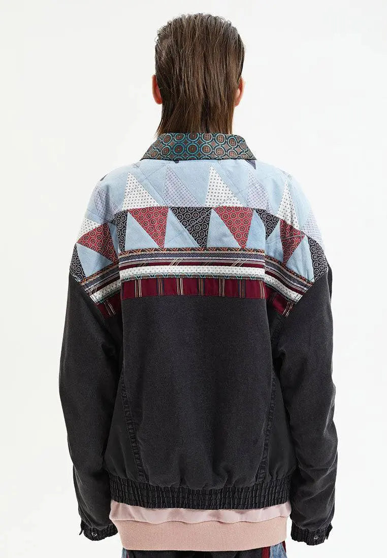 Ina Denim Flight Jacket - AlphaStyle