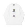 Cole Logo Long Sleeves Tee – WHITE
