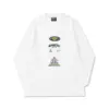 Cole Logo Long Sleeves Tee – WHITE