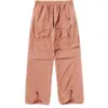 Gale Baggy Convertible Pants – PINK