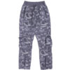 Sam Printed Cargo Zip Joggers – DARK GREY
