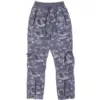 Sam Printed Cargo Zip Joggers – DARK GREY