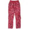 Sam Printed Cargo Zip Joggers – Red
