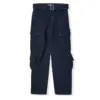 Sol Denim Cargo – Black/Blue