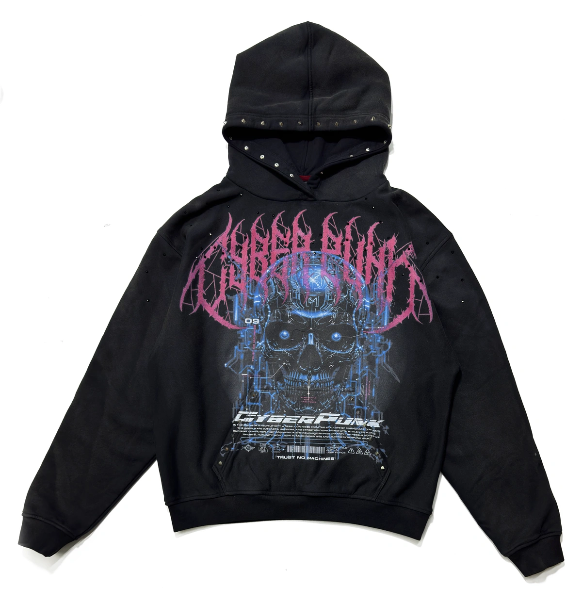 Cyber Punk Graphic Hoodie
